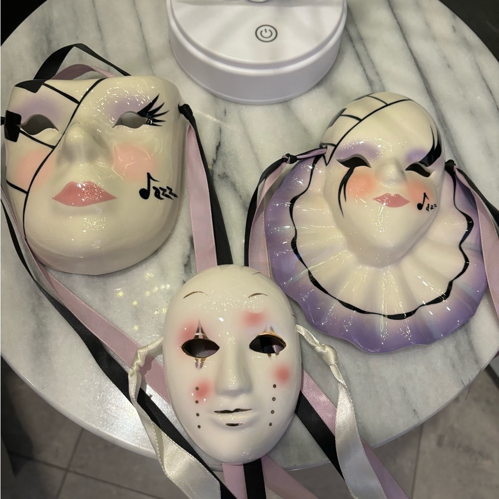 Venetian masks.